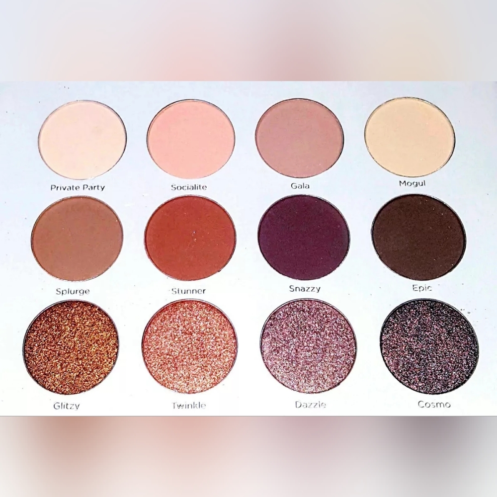 PUR COSMETICS SOIREE DIARIES PRESSED EYESHADOW EYE PALETTE MATTE SHIMMER NEW